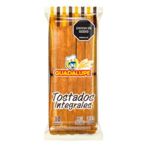 Tostadas Integrales GUADALUPE (10 unidades)